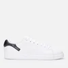 Raf Simons Men's Orion Leather Cupsole Trainers - White/Black - Image 1