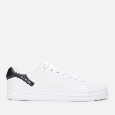 Raf Simons Men's Orion Leather Cupsole Trainers - White/Black