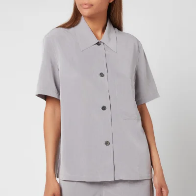 Our Legacy Women's Short Sleeve Square Shirt - Grey