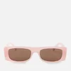 Le Specs Women's Recovery Rectangular Sunglasses - Rosewater - Image 1