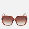 Le Specs Women's Frofro Oversized Sunglasses - Toffee Tort - Image 1