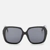 Le Specs Women's Frofro Oversized Sunglasses - Black - Image 1