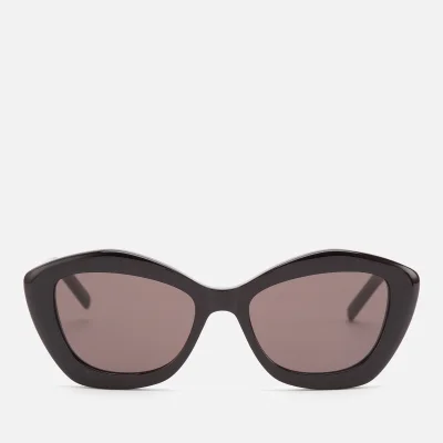 Saint Laurent Women's Oversized Acetate Sunglasses - Black