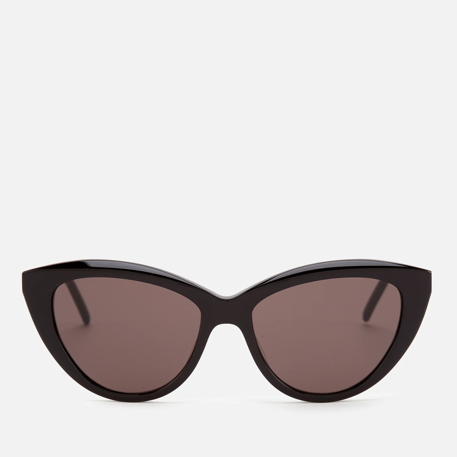 Saint Laurent Women's Sl M81 Cat Eye Sunglasses - Black/Silver Image 1