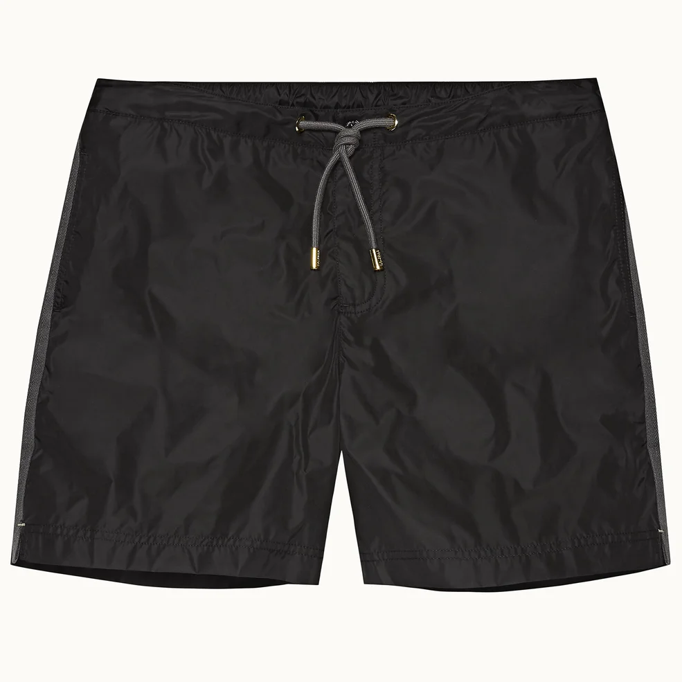 Orlebar Brown Men's Bulldog Drawcord Swim Shorts - Black Image 1