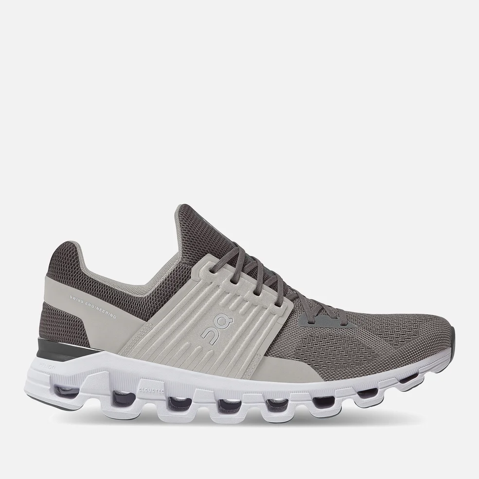 ON Men's Cloudswift Running Trainers - Rock/Slate Image 1