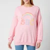 See by Chloé Women's Sbc Sunset On Cotton Fleece Sweatshirts - Quartz Pink - Image 1