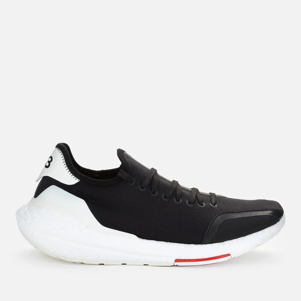 Y-3 Men's Ultraboost 21 Trainers - Black/Red Image 1