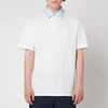 Lanvin Men's Short Sleeve Polo Shirt - Optic White - Image 1