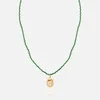 Hermina Athens Women's Ygeia Necklace - Emerald - Image 1