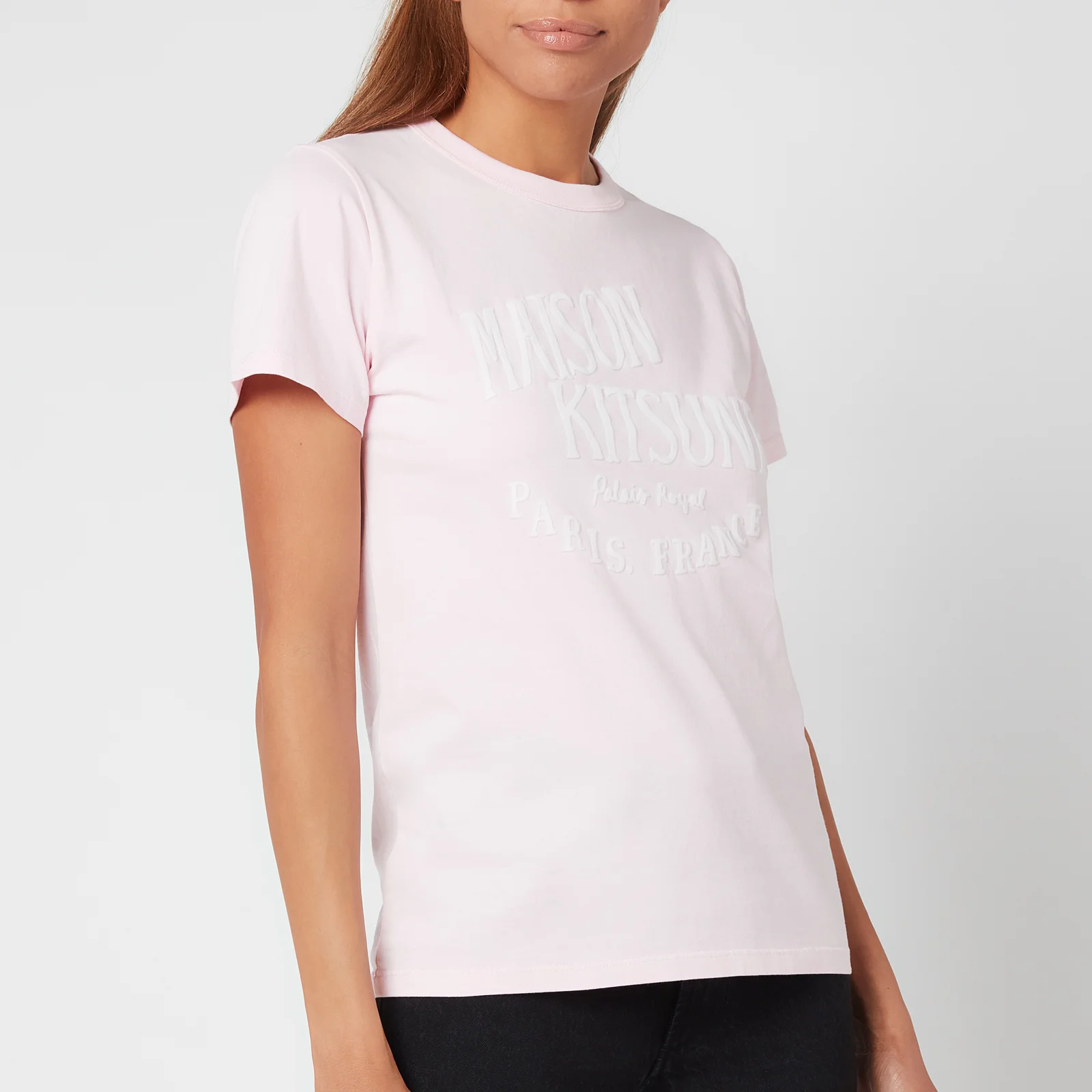 Maison Kitsuné Women's Palais Royal Classic T-Shirt - Light Pink Image 1