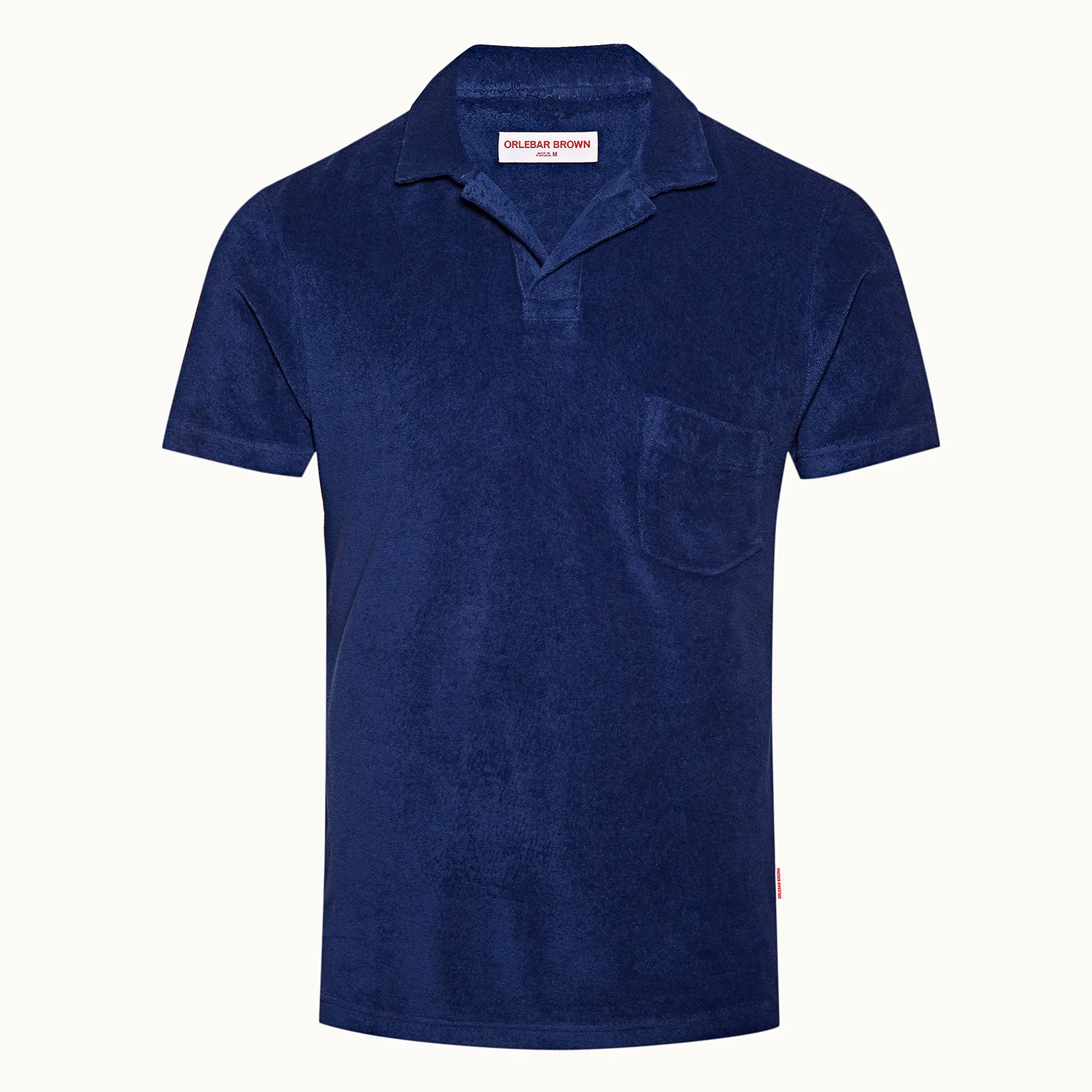 Orlebar Brown Cotton-Terry Polo Shirt Image 1