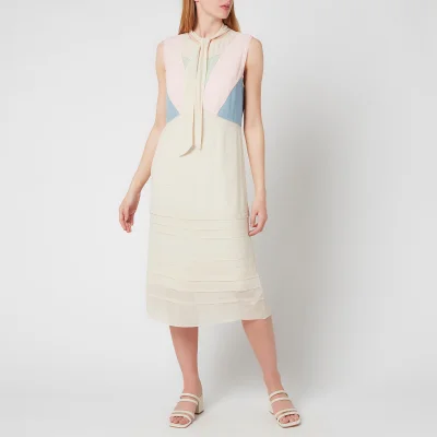 Coach Women's Paint By Numbers Dress - Pale Yellow