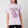 Ganni Women's Basic Cotton Jersey T-Shirt - Orchid Bloom - Image 1