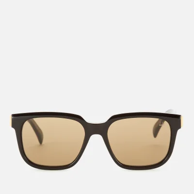 Dunhill Men's Acetate Sunglasses - Black/Brown
