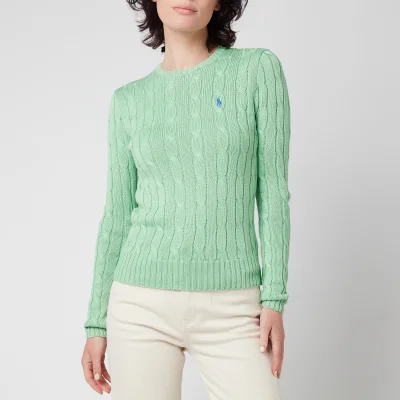 Polo Ralph Lauren Women's Julianna Classic Sweatshirt - Bud Green