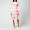 Polo Ralph Lauren Women's Heidi Shirt Dress - Ribbon Pink/White - Image 1