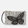 Sophia Webster Women's Flossy Crystal Clutch Bag - Black & Butterfly Print - Image 1