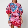 Rhode Women's Pia Dress - Red Psychedelic Flower - Image 1