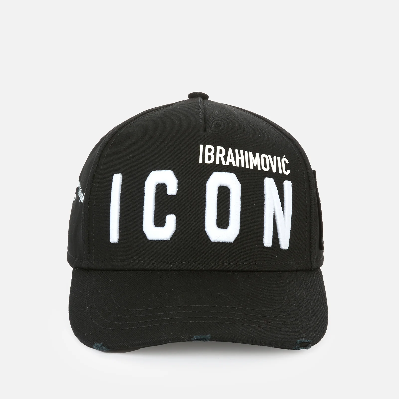 Dsquared2 Men's Icon Ibrahimovic Baseball Cap - Black Image 1