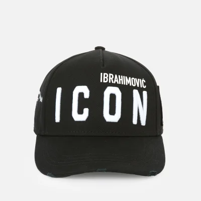 Dsquared2 Men's Icon Ibrahimovic Baseball Cap - Black