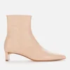 Mansur Gavriel Women's Pointy Leather Heeled Boots - Puff - Image 1