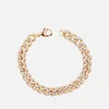 Crystal Haze Women's Mexican Chain Bracelet - Gold - Image 1
