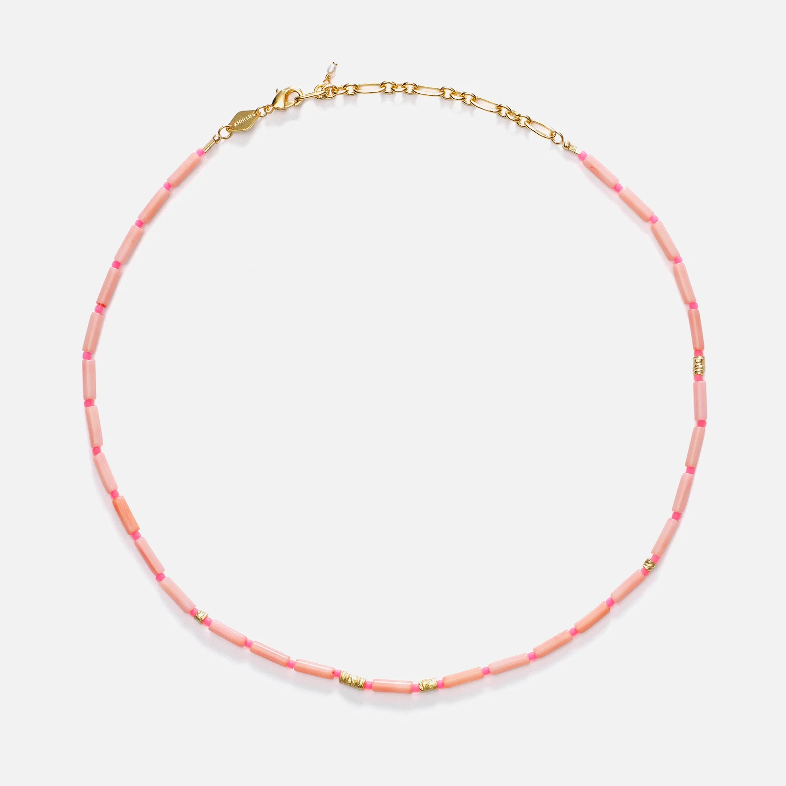 Anni Lu Women's Malibu Necklace - Pink-a-Boo Image 1