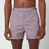 Frescobol Carioca Men's Copacabana Tailored Shorts - Navy/Terracota/Offwhite - Image 1