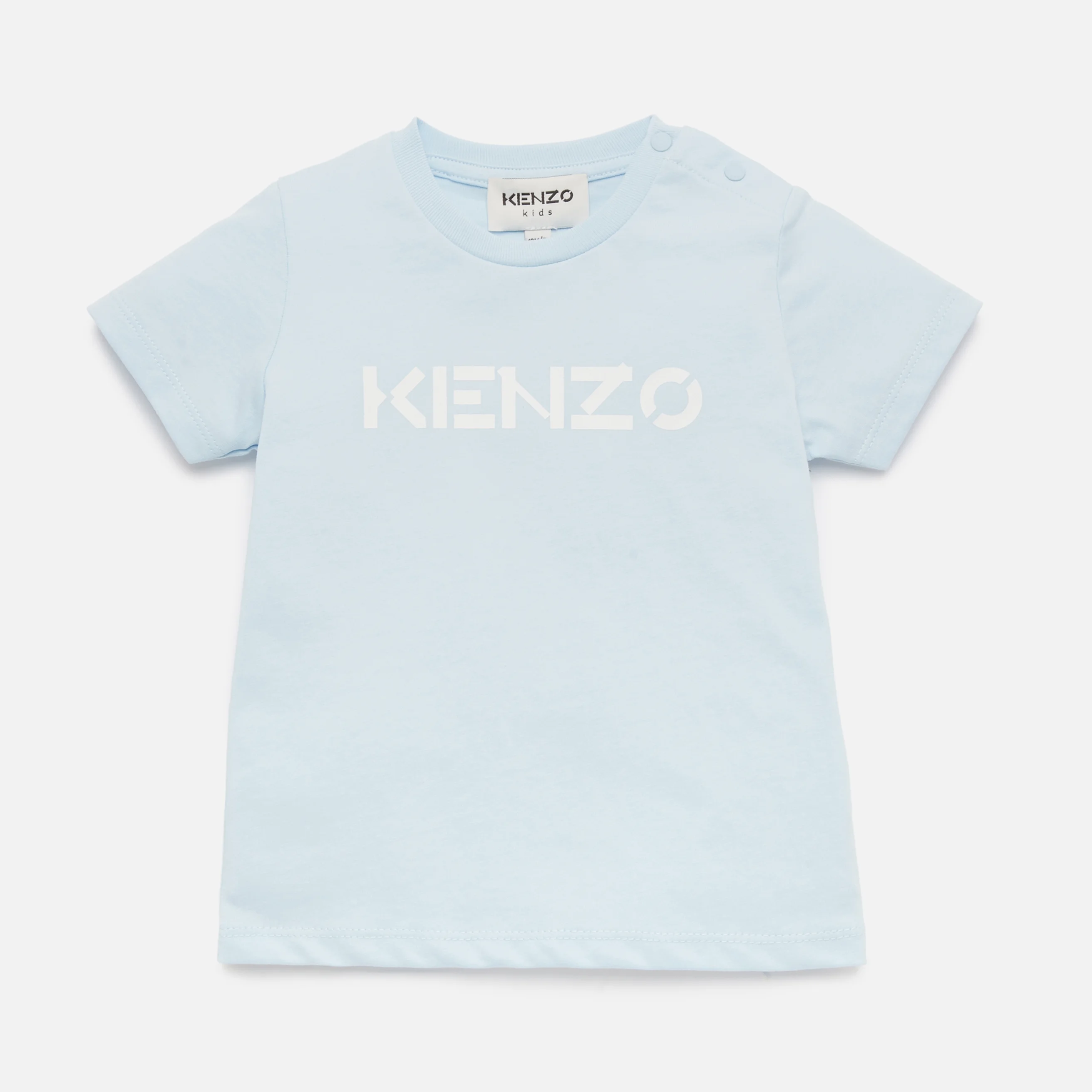 KENZO Toddlers' Logo T-Shirt - Light Blue Image 1