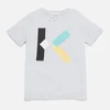 KENZO Boys' Logo T-Shirt - Light Marl Grey - Image 1