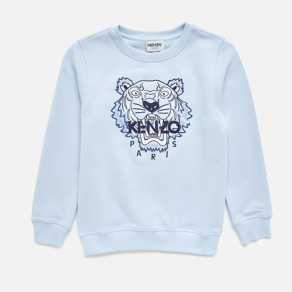 KENZO Boys' Tiger B Sweatshirt - Light Blue Image 1