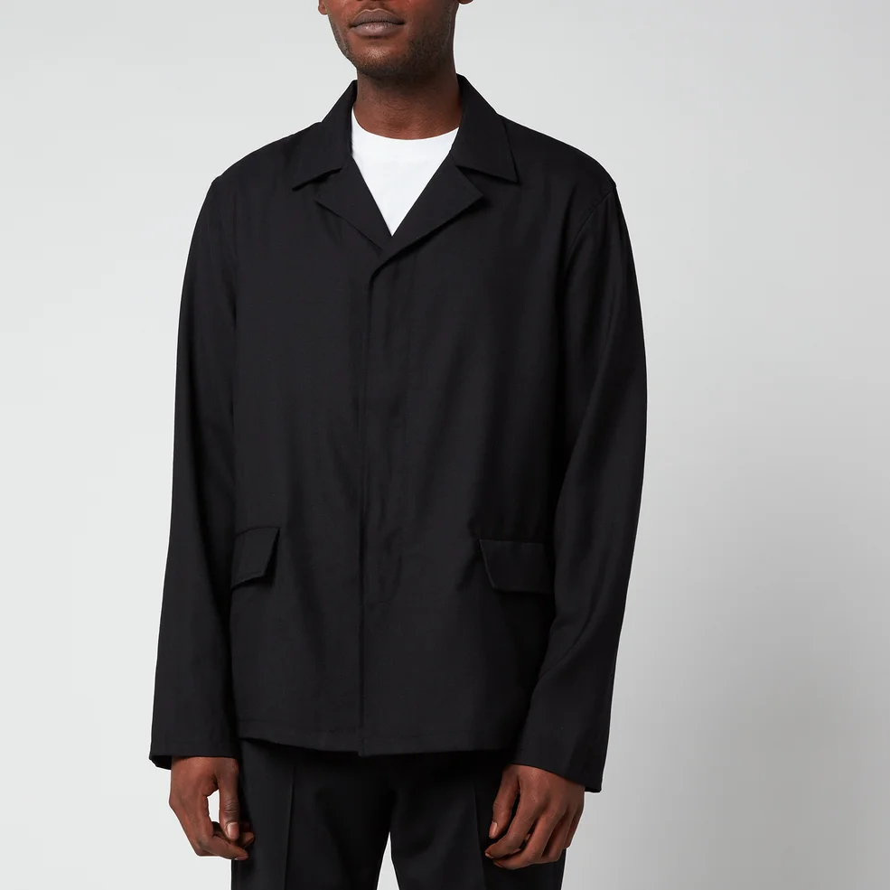 Our Legacy Men's Piraya Jacket - Black Panama Wool Image 1