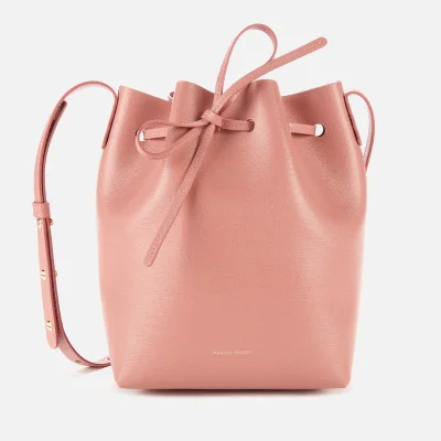 Mansur Gavriel Women's Mini Bucket In Saffiano Bag - Pink
