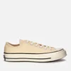 Converse Chuck 70 Recycled Canvas Ox Trainers - Cream - Image 1