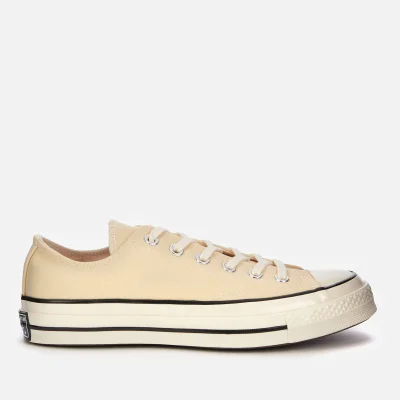 Converse Chuck 70 Recycled Canvas Ox Trainers - Cream