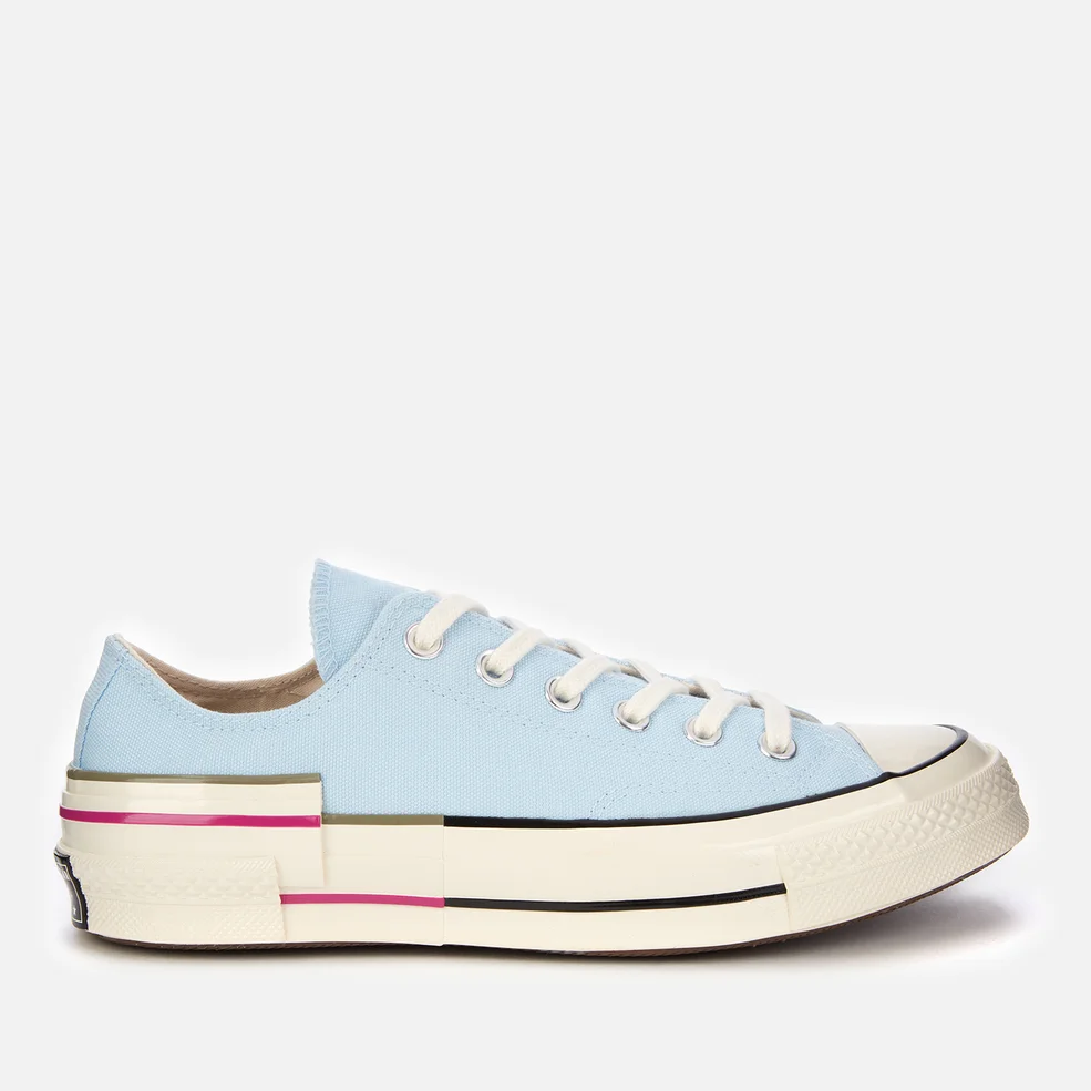 Converse Women's Chuck 70 Off The Grid Ox Trainers - Chambray Blue/Light Field Surplus/Egret Image 1