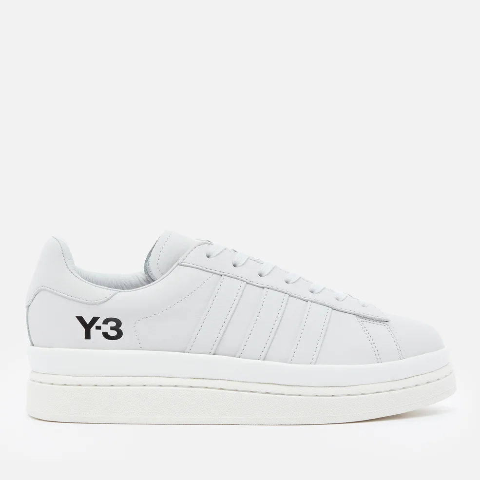 Y-3 Men's Hicho Trainers - Grey One/Grey One/Core White Image 1