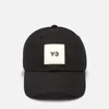 Y-3 Men's Square Label Cap - Black - Image 1