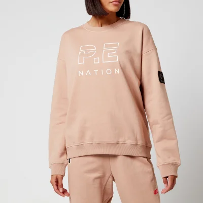 P.E Nation Women's Heads Up Sweat - Rugby Tan