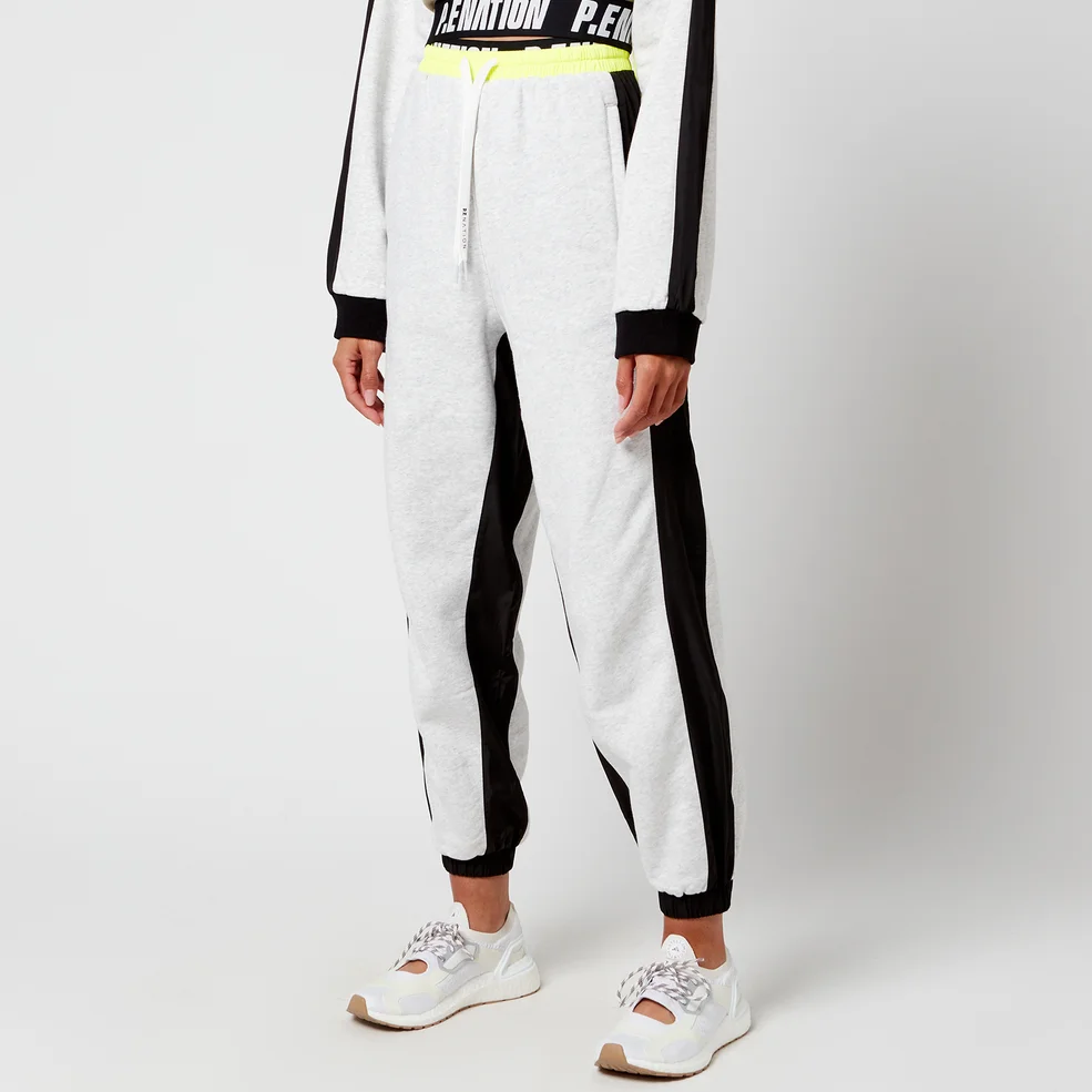 P.E Nation Women's Opponent Track Pant - Grey Marl Image 1