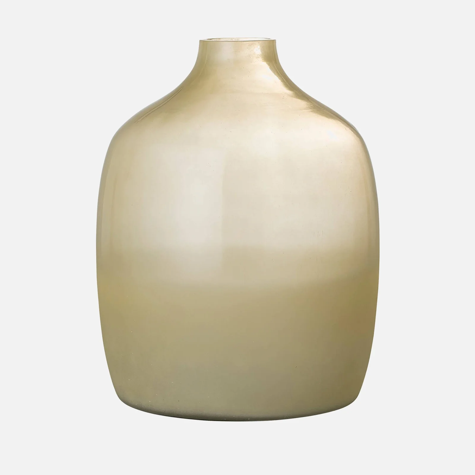 Bloomingville Idima Glass Vase - Yellow Image 1