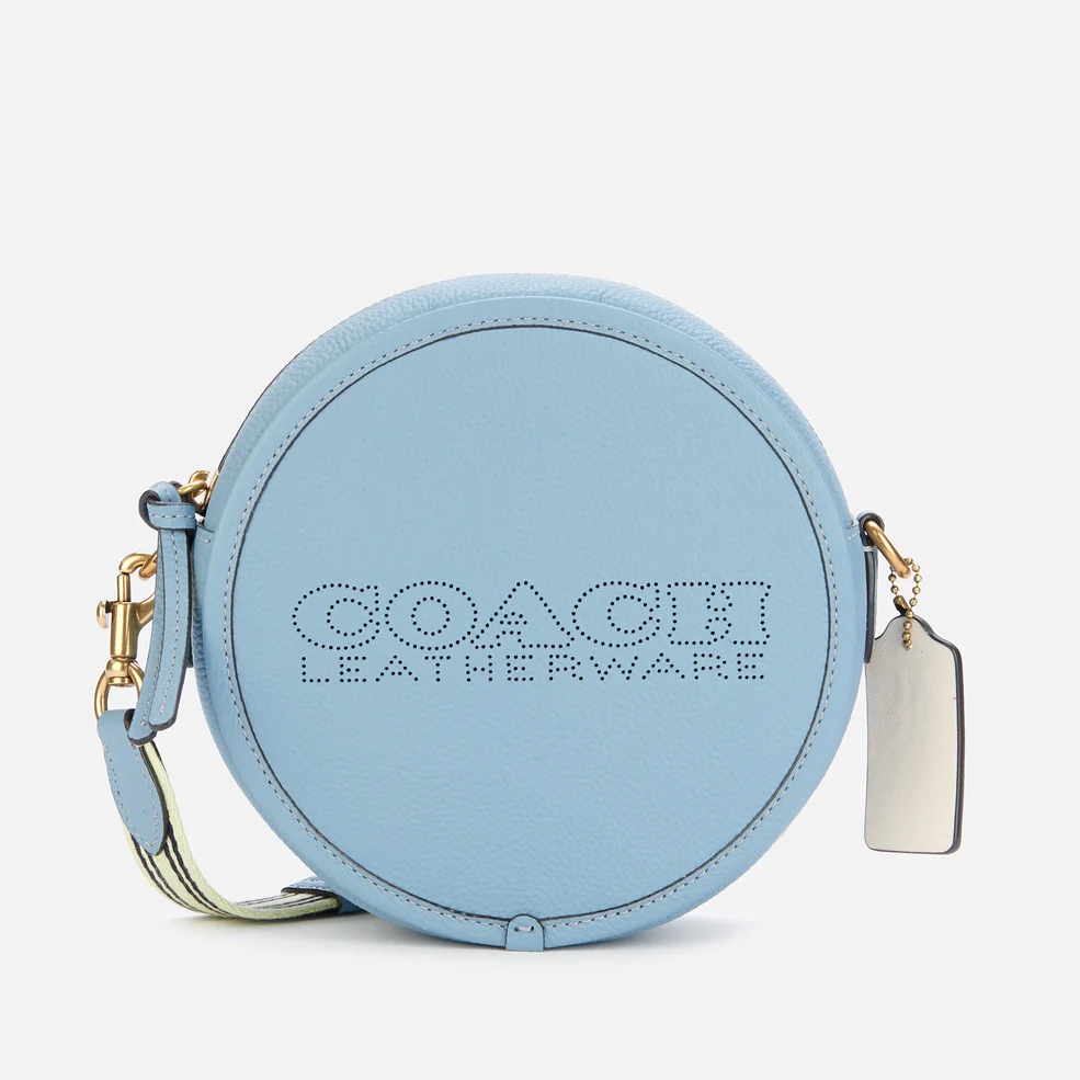 Coach Women's Colorblock Kia Circle Bag - Azure Multi Image 1