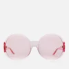 Gucci Women's Oversized Round Frame Sunglasses - Pink - Image 1