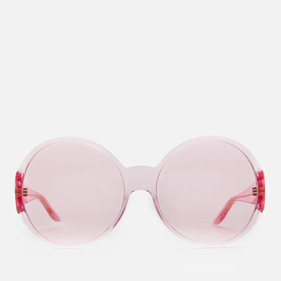 Gucci Women's Oversized Round Frame Sunglasses - Pink Image 1