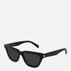 Saint Laurent Women's Sulpice Cateye Sunglasses - BLACK - Image 1