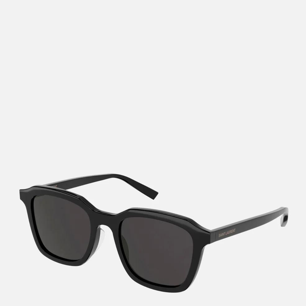 Saint Laurent Women's Classic Square Frame Sunglasses - BLACK Image 1
