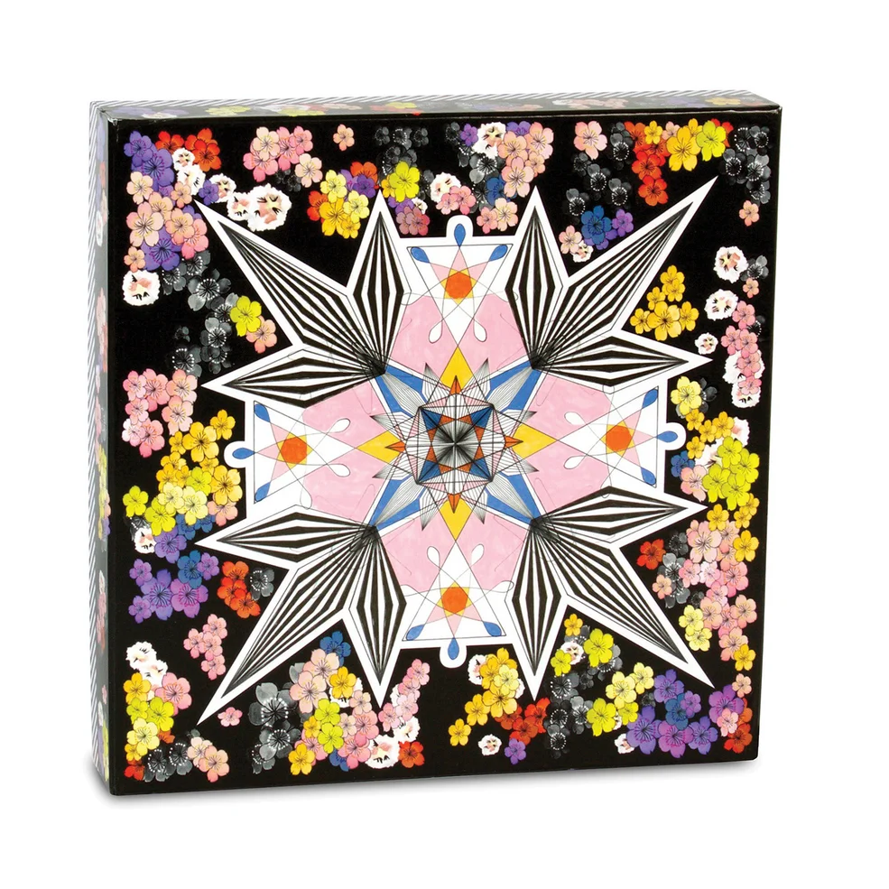 Christian Lacroix Flower Galaxy Double Side 500 Piece Jigsaw Puzzle Image 1