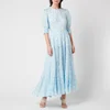 RIXO Women's Agyness Dress - Pebble Shell Blue - Image 1