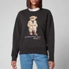 Polo Ralph Lauren Women's Safari Bear Sweatshirt - Black - Image 1